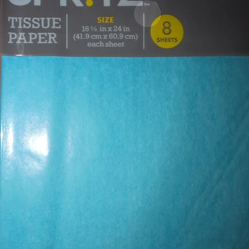 Spritz Blue Gift Tissue Paper Bundle Christmas 480 Sheets Floral Wrapping